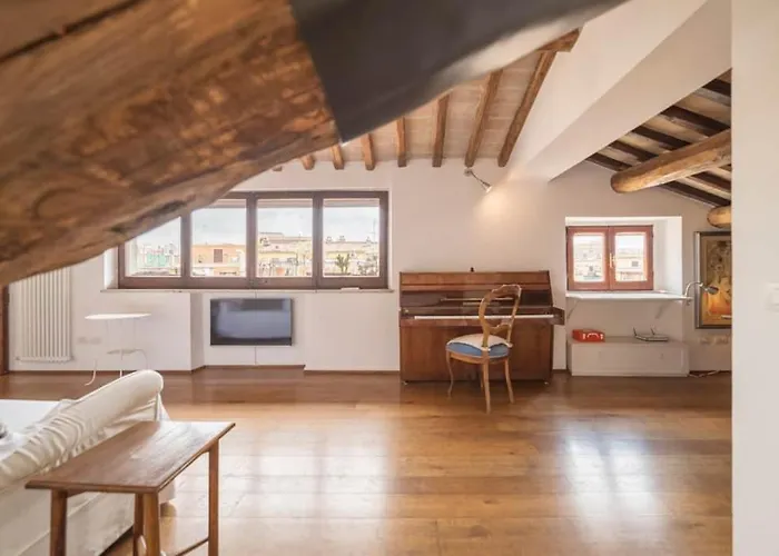 Pantheon Charming Penthouse Apartamento Roma